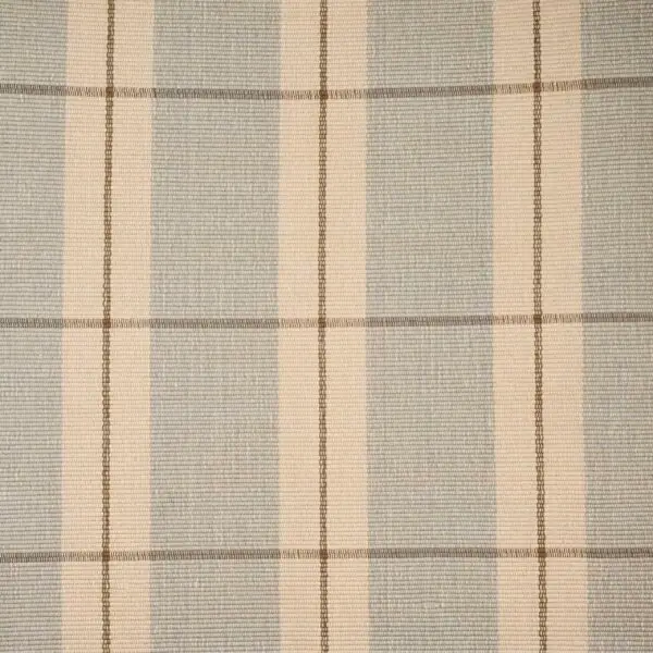 Sale Rug Collection | Cotton Ross Plaid Grey Blue Chocolate Buff