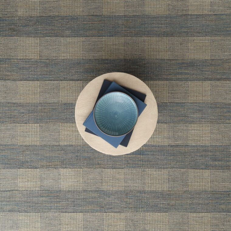 ECloth Geo Weave Squares Stone & Ash Styled 9