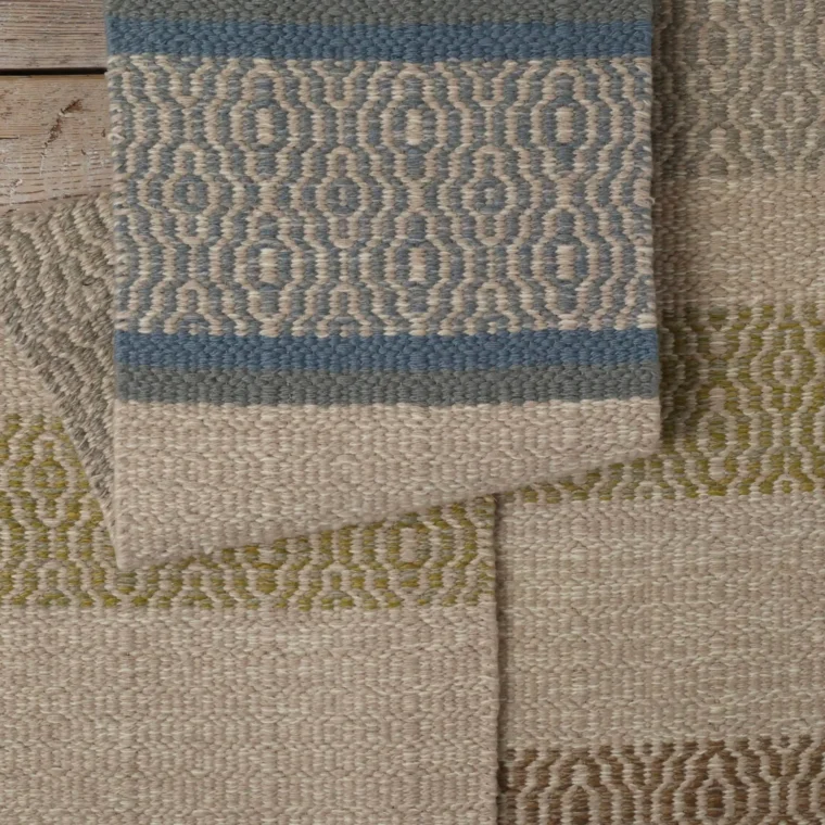 Bloom Bradford Stripe - Natural, Pale Grey, Cerise, Blue