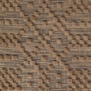 Circles Connecting In Cut Pile