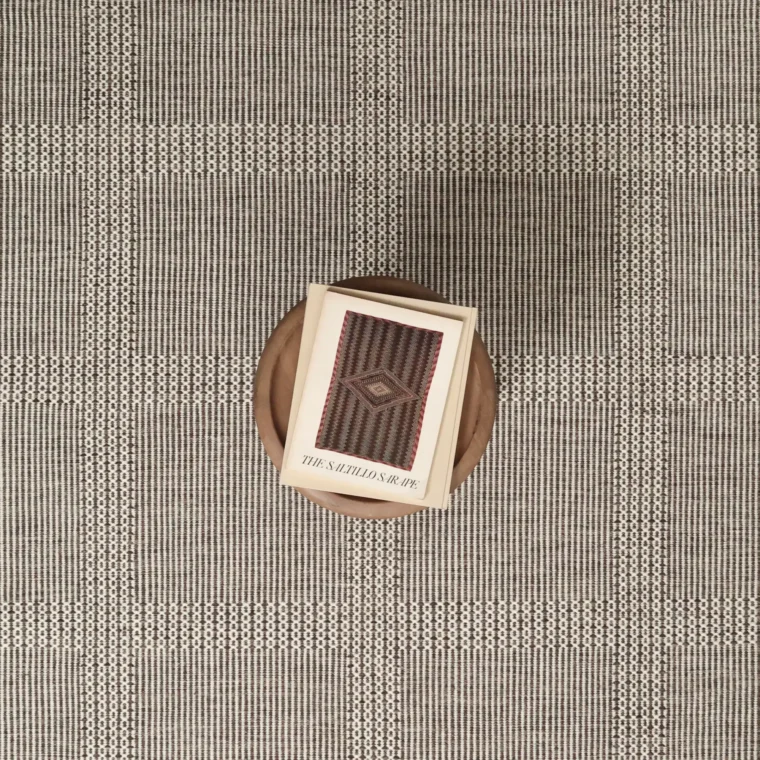 ECloth Nordic Grid Dark Natural Brown Quick Ship Styled 12