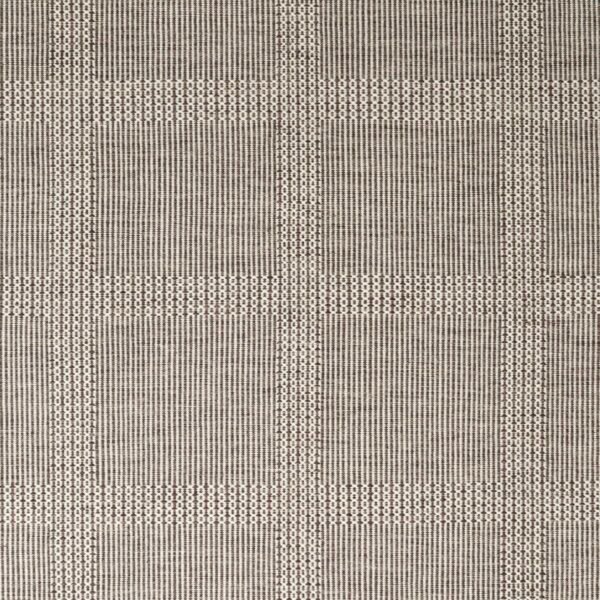 Nordic Grid Dark Natural Brown EERUG1000925 | 40% OFF