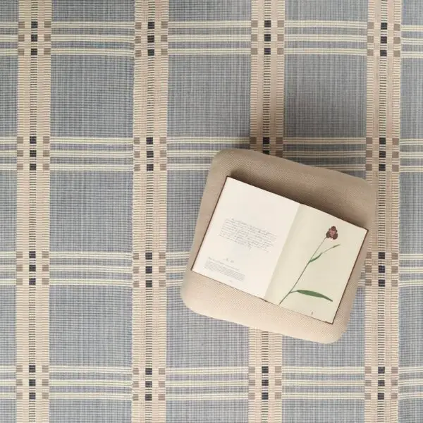 Huck Grid  Periwinkle Mix EERUG1000612 | 70% OFF