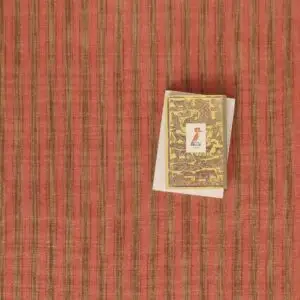 Cottage Stripe Flatweave Brick, Gold EERUG1000203 | 60% OFF