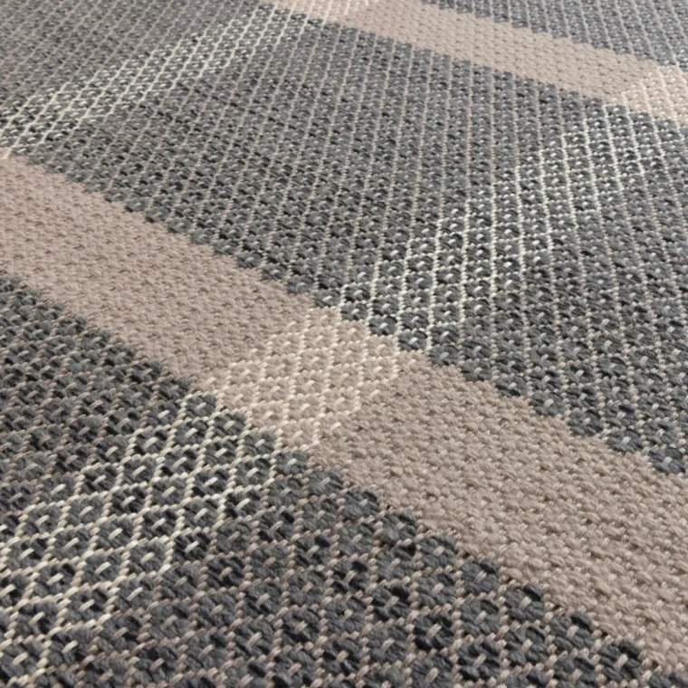Teff Alma Grid Charcoal Strie 7061