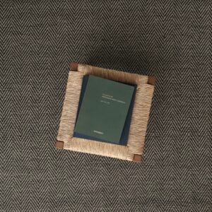 Herringbone II Green Black Melange EERUG1001045