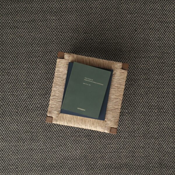 Herringbone II Green Black Melange EERUG1001045