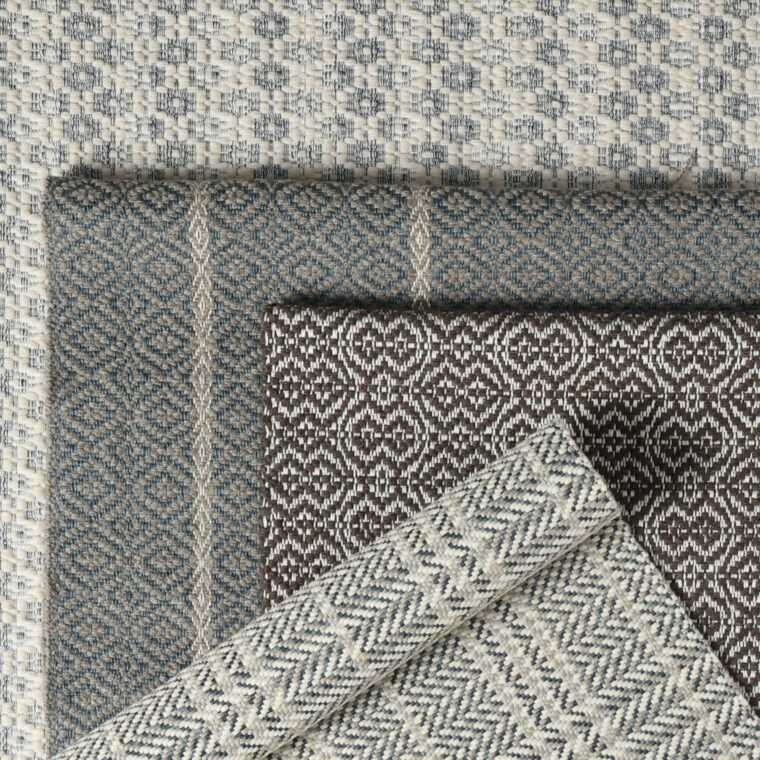 MS Donna's Plaid, Rhone, Rustral with Pinstripes Styled 5