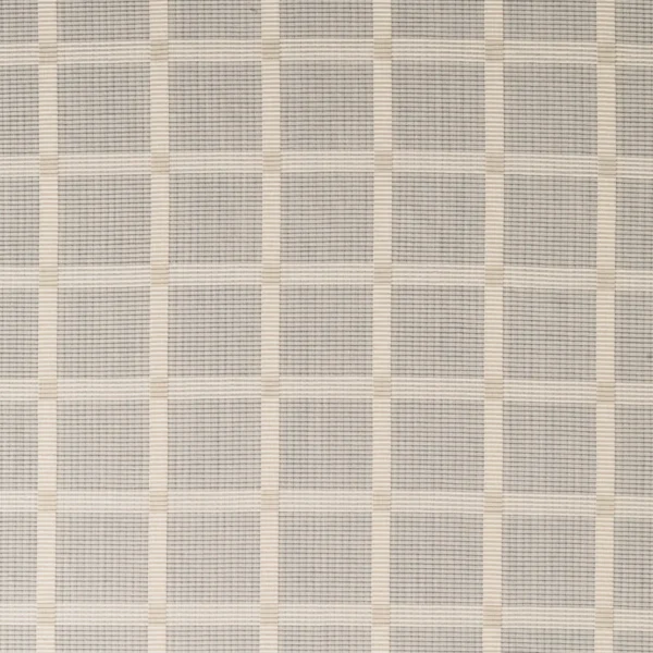 Medium Grid Blue Grey Strie, Cream EERUG1001582