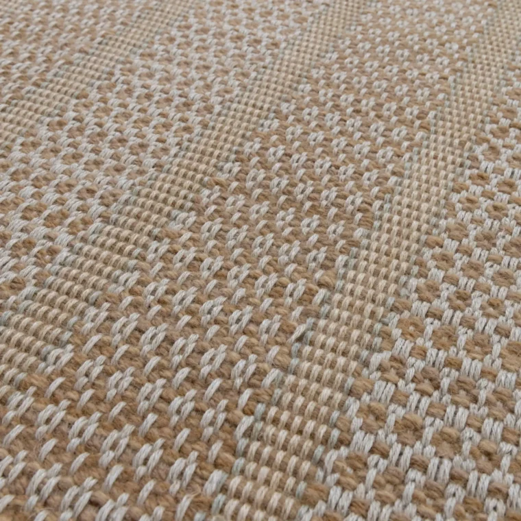 Teff Modified Indie Stripe Sky Blue, Khaki Angle