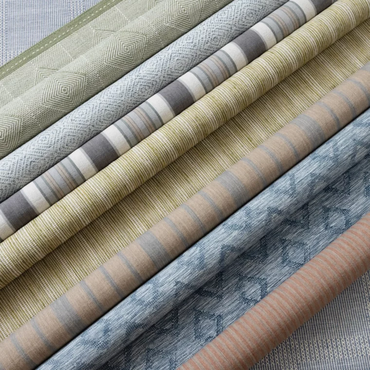 ECloth QS Styled Dallas - Large Diamond, Somerville Trellis, Vineyard Stripe, Rag Rug, Seville Stripe, Floating Checks, Space Dyed Stripe, Nordic Grid 1