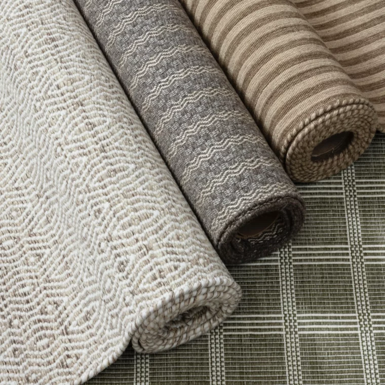 QS Space Dyed Stripe, Gardin Grid, Chara Dimaond, Dogwood Blossom Styled 22