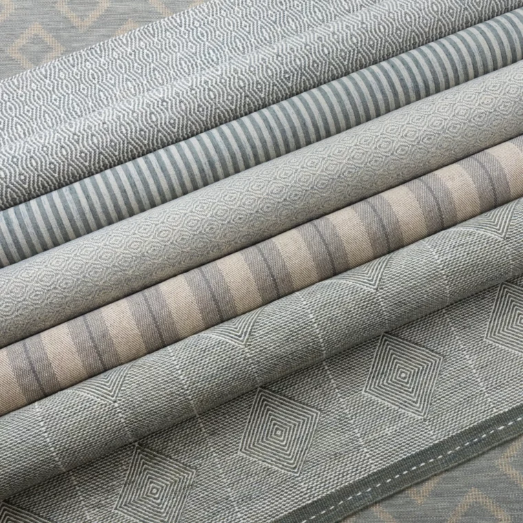 QS Styled Blues - Chara Diamond, Space Dyed Stripe, Volland, Linen Twill Stripe, Floating Checks, Large Diamond 2