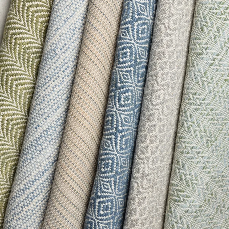 Teff QS Green & Blue - Arches, Basket Weave, Overshot, Ladders, Lace, Piro Weave Styled 3