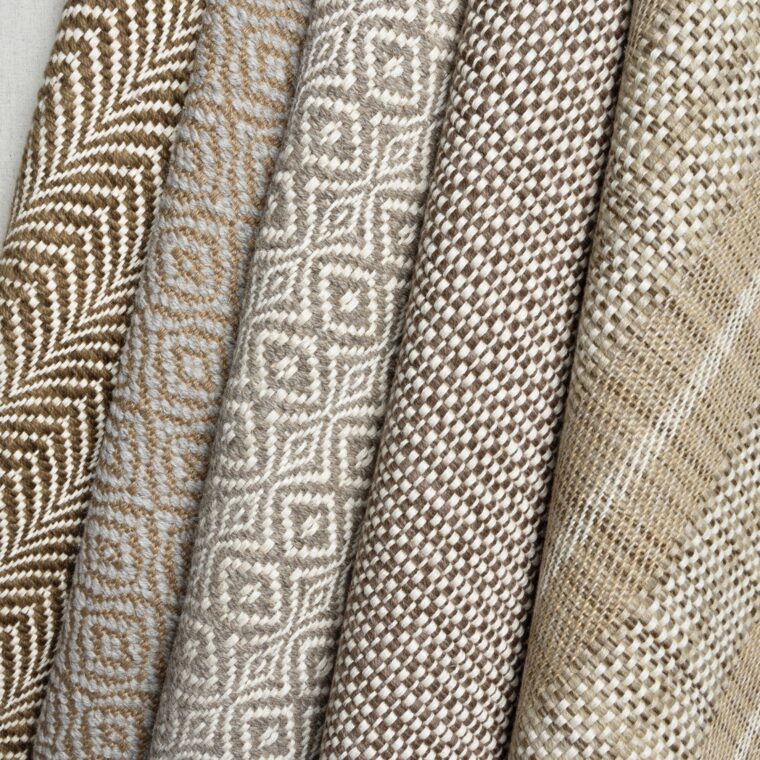 Teff QS Neutrals - Arches, Volland, Overshot, Basket Weave, Twill Basket Stripe Styled 4