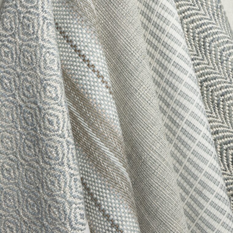 Teff QS Seaglass - Volland, Twill Basket Stripe, Nomadic, Mitchell Checks, Arches Styled 1