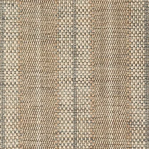 Twill Basket Stripe Platinum Grey Brown  EERUG1000939 | 30% OFF