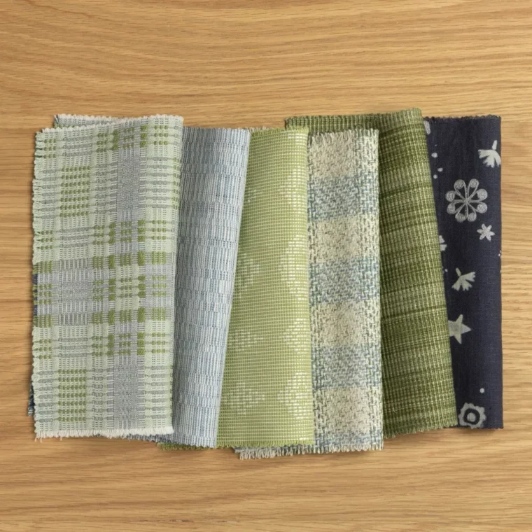 Styled Linsey Woolsey Sophie Charms Prairie Check Ottoman Strie Flowers & Stars 2025_0706 Large