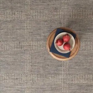 Nordic Grid Denim, Natural EERUG1001270 | 40% OFF