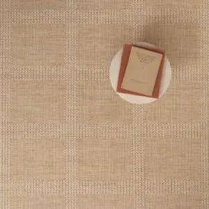Nordic Grid Tamarind, Natural EERUG1001343 | 40% OFF