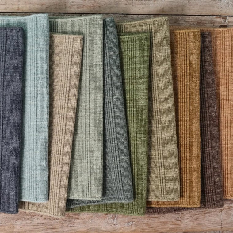 ECloth Strie Flatweave with Ribs Styled