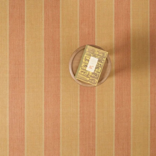 Alternating Stripe Terracotta Gold EERUG14328 | 60% OFF