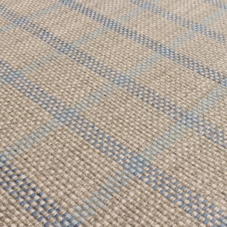 Teff Hankie Plaid Silver Quick Ship JG 4