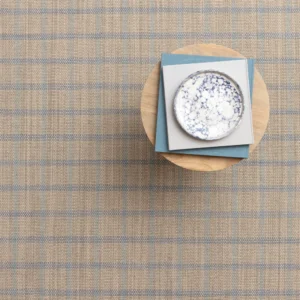 Hankie Plaid Silver Undyed Fleece EERUG1001237