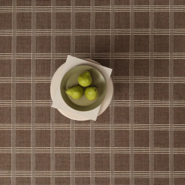 Belden Gardin Grid Chocolate Styled 8