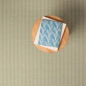 India Stripe Celadon EERUG1001494 | 30% OFF
