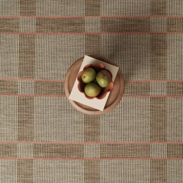 Aklear Plaid Brown Grey Strie  EERUG1001050 | 40% OFF
