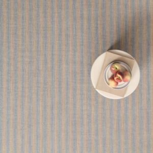 Cottage Stripe Flatweave Harbor Blue & Straw EERUG1001171 | 40% OFF