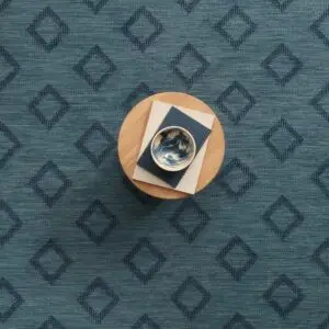 Floating Checks Navy EERUG1000647 | 40% OFF