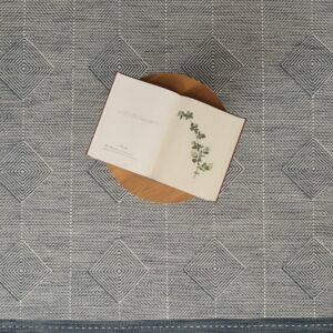 Large Diamond Blue & White EERUG1000660 | 40% OFF