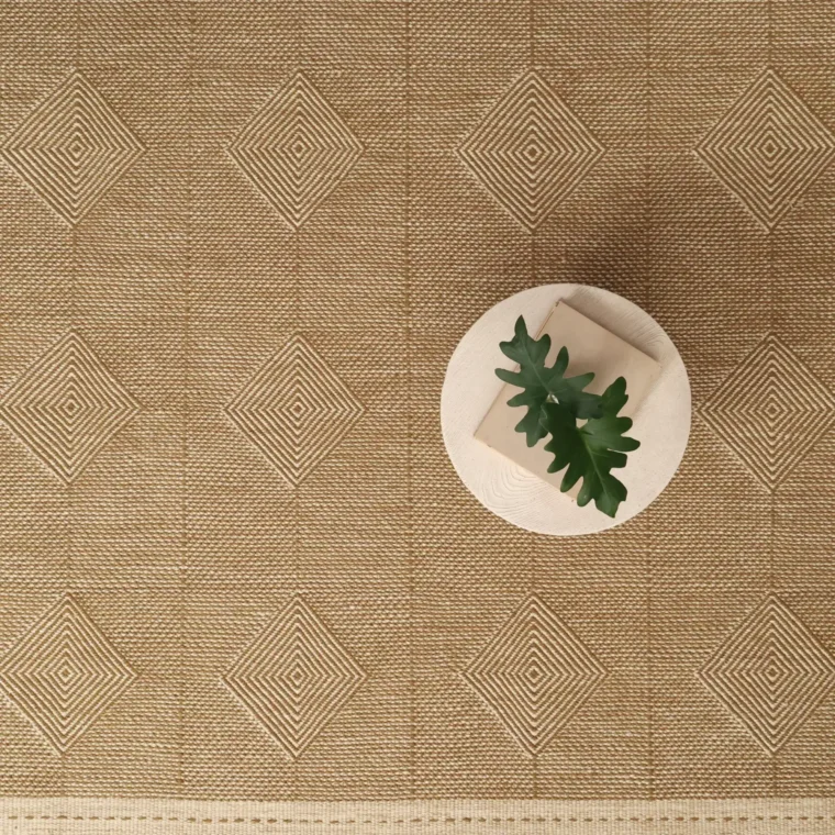 ECloth Large Diamond Desert Ochre Quick Ship Styled 14