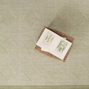 Large Diamond Green & White EERUG1000963 | 40% OFF