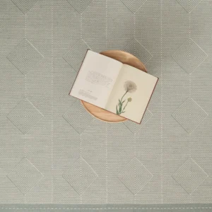 Sale Rug Collection | Large Diamond Light Blue Melange