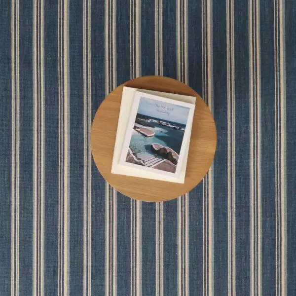 Marion Stripe Flatweave Navy, Tan EERUG1000705 | 40% OFF
