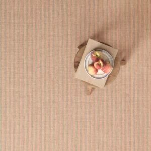 Space Dyed Stripe Blush & Straw EERUG1001177 | 40% OFF