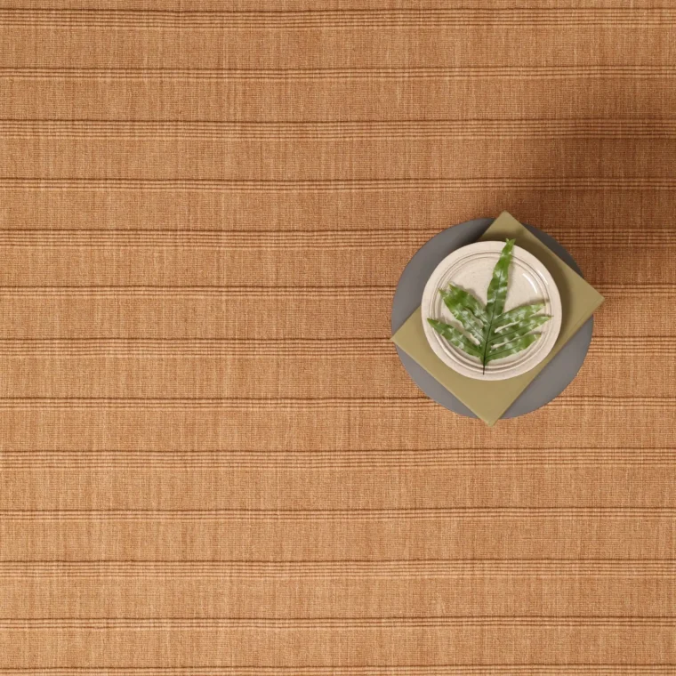 ECloth Strie Flatweave with Ribs Tamarind Styled 15