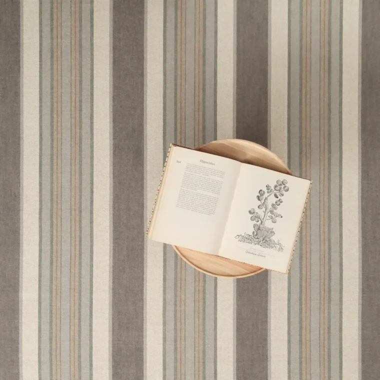ECloth Vineyard Stripe Flatweave Dusk Quick Ship Styled 7