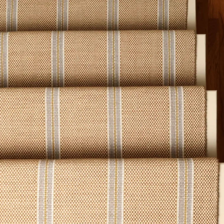 Teff Basket Stripe Mocha Strie Styled 19