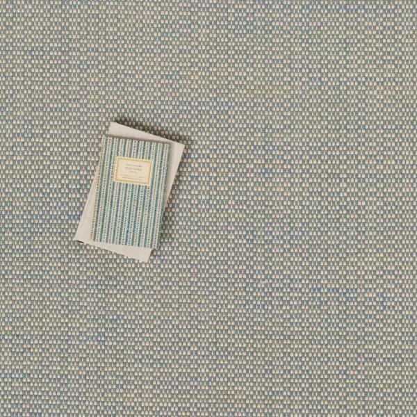 Basket Weave Cyan Blue EERUG1001216 | 60% OFF