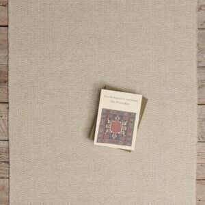 Basket Weave Silver Undyed Fleece EERUG1001460