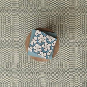 Cooley's Grid Turquoise EERUG1001438 | 30% OFF