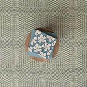 Cooley's Grid Turquoise EERUG1001438 | 30% OFF