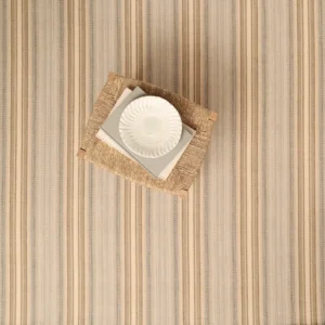 Linen Twill Amarillo Stripe  EERUG1001588
