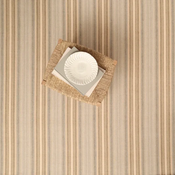 Linen Twill Amarillo Stripe  EERUG1001588