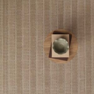 Modified Indie Stripe Sky Blue, Brown EERUG1001285 | 30% OFF