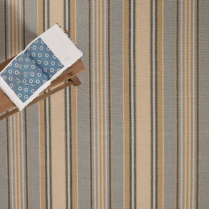 Easton Stripe Blue, Cream, Khaki EERUG1000538 | 30% OFF